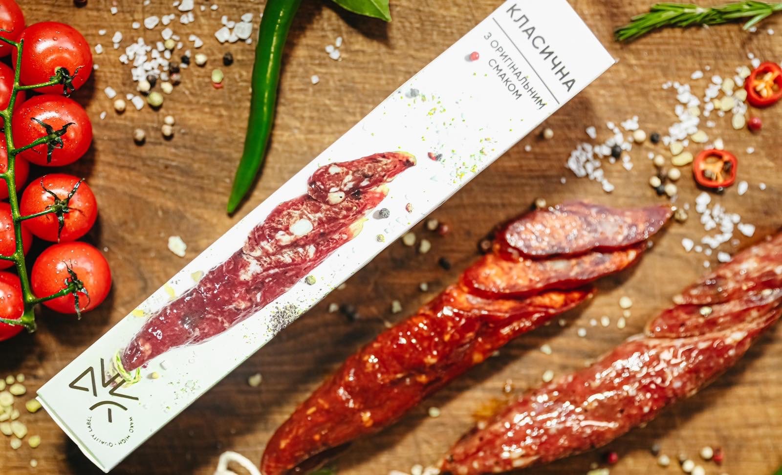 Ковбаса сиров’ялена “Класична”