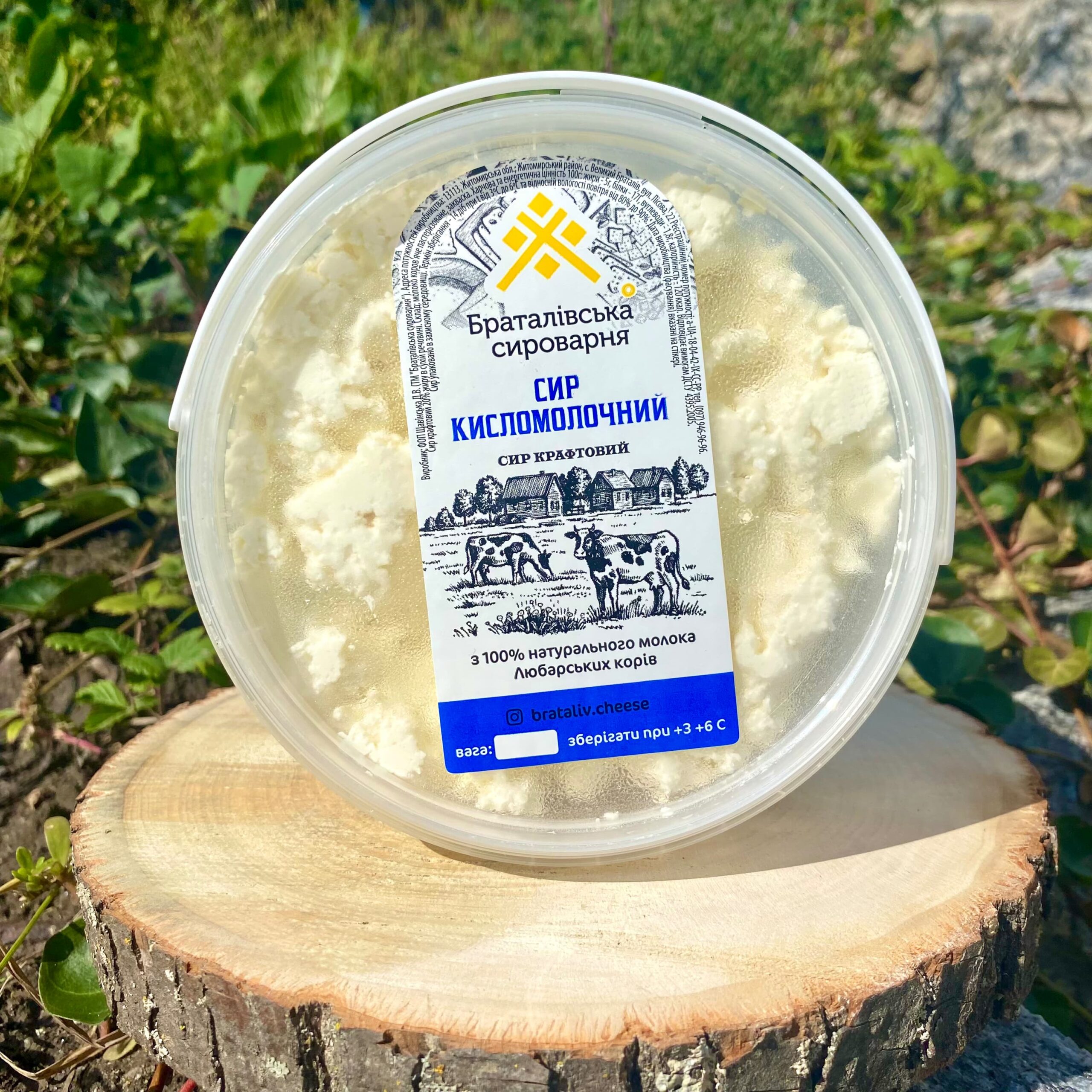 Сир кисломолочний